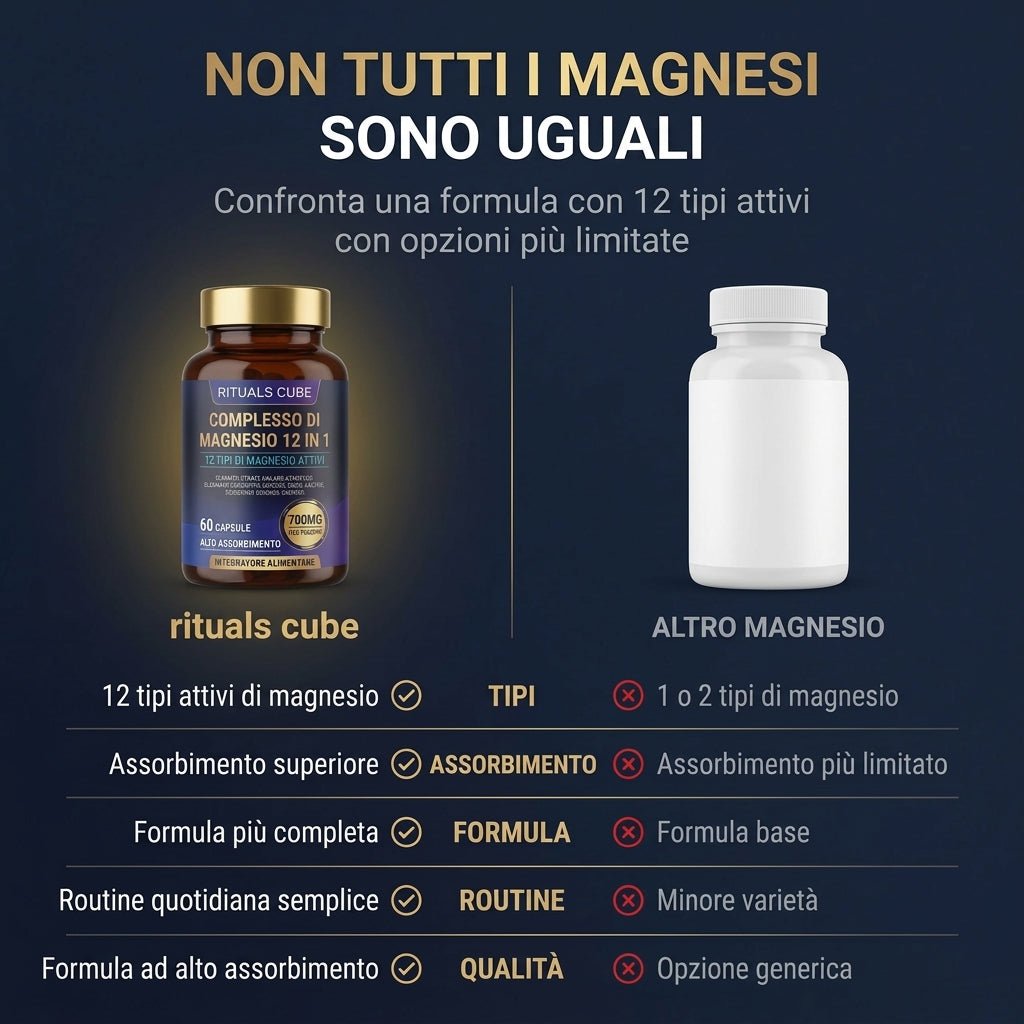 Complesso di Magnesio 12 in 1 - rituals cube