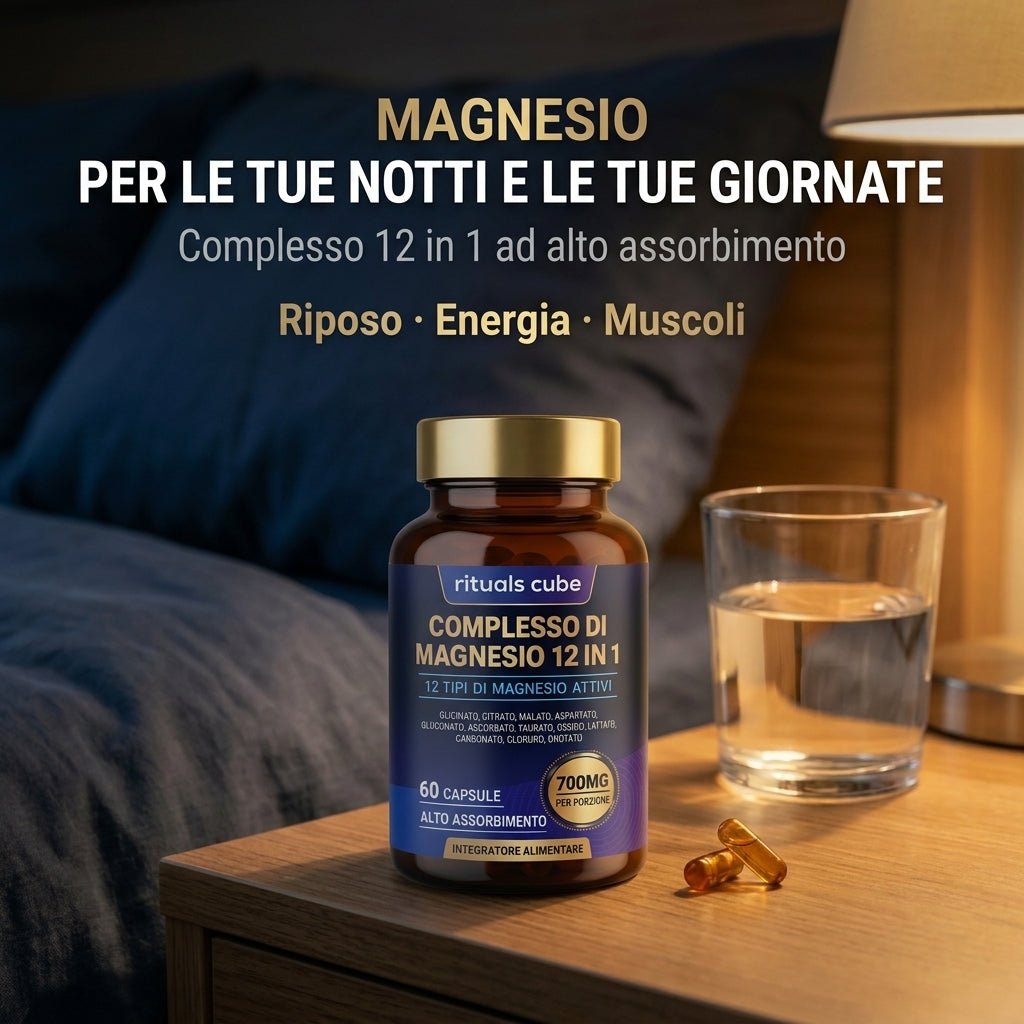 Complesso di Magnesio 12 in 1 - rituals cube