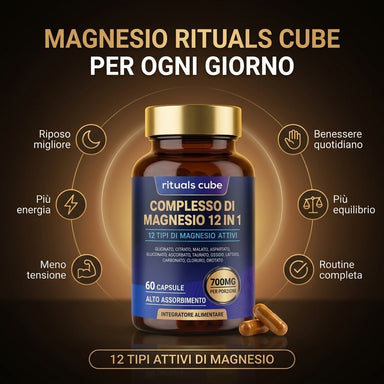 Complesso di Magnesio 12 in 1 - rituals cube