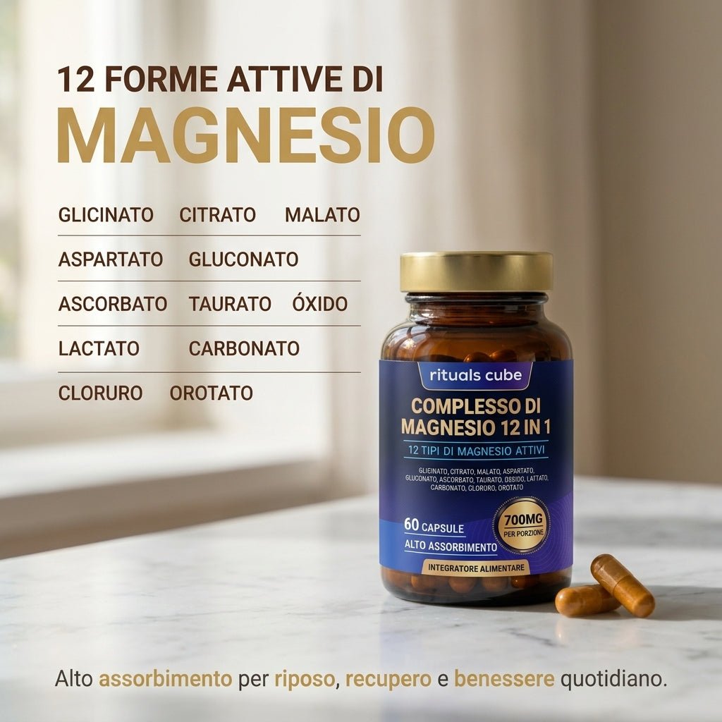 Complesso di Magnesio 12 in 1 - rituals cube
